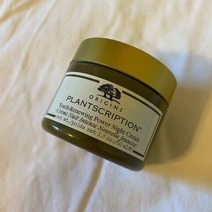 NWT. Origins Plantscription night cream.